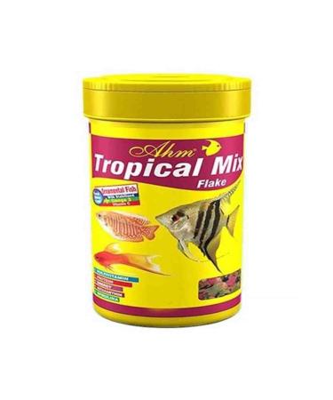 Ahm Tropical Mix Flake Food 100ml Flake Fish Food