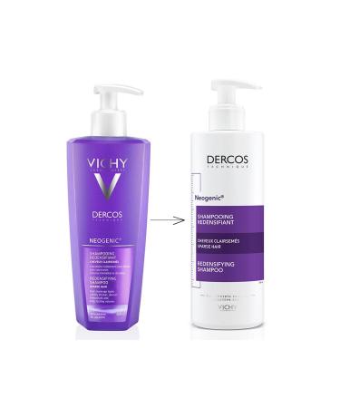Vichy Dercos Neogenic Volumizing Anti-Hair Loss Shampoo for Thin and Weak Hair 400 ml Shiine166