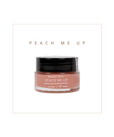 Gourmet Ladies Peach Me Up Natural Lip & Cheek Blush - Buy Online on GoSupps.com