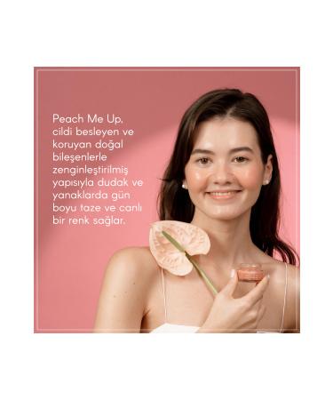 Gourmet Ladies Peach Me Up Natural Lip & Cheek Blush - Buy Online on GoSupps.com