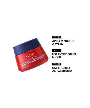 Vichy Liftactiv B3 Skin Tone Equalizing Night Cream with Retinol 50 ML - Buy Online on GoSupps.com