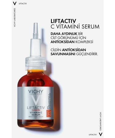 Vichy LIFTACTIV-BRIGHTENING MOISTURIZING SERUM WITH PURE VITAMIN C CONTENT-20 ML PASSI.3310 - Buy Online on GoSupps.com