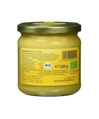 ALNATURA Bio Organic Flower Honey 500 gr - Buy Online on GoSupps.com