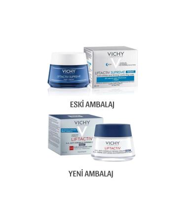 Vichy Liftactiv HA Anti-Wrinkle Plumping Night Cream 50 Ml - Buy Online on GoSupps.com