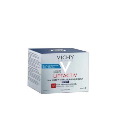Vichy Liftactiv HA Anti-Wrinkle Plumping Night Cream 50 Ml - Buy Online on GoSupps.com