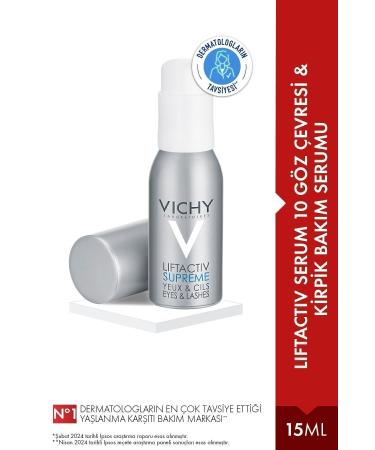 Vichy Liftactiv Supreme Deep Anti-Wrinkle Eye and Eyelash Care Serum 15 ML