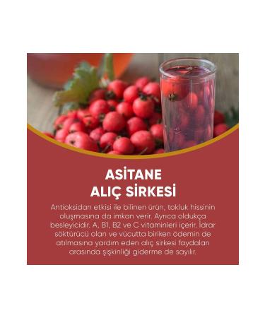 Asitane Natural Fermentation Hawthorn Vinegar - Hawthorn Vinegar 500 ml - Buy Online on GoSupps.com