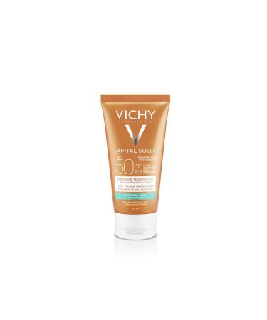 Vichy Mattifying Face Fluid Dry Touch - High protection anti-shine sunscreen face cream SPF 50