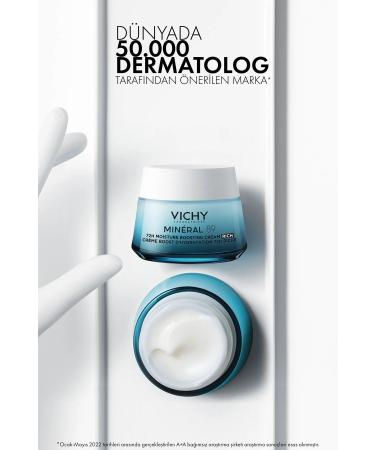 Vichy Mineral 89 Rich Moisture Boosting Cream 50 ml - Buy Online on GoSupps.com