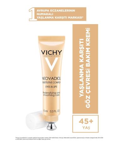 Vichy Neovadiol Firming - Anti-Puffiness Eye Contour Care Cream 15ml DEMBA755 - Buy Online on GoSupps.com