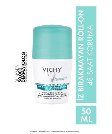 Vichy New Formula 48 Hour Protection Odorless Roll-ON 50 ML Passi-197