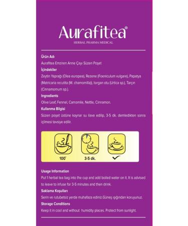 Aurafitea Breastfeeding Mother Tea - Buy Online on GoSupps.com