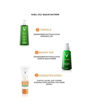 Vichy Normaderm Facial Cleansing Gel with Salicylic Acid for Oily and Acne Prone Skin 200ML - Buy Online on GoSupps.com