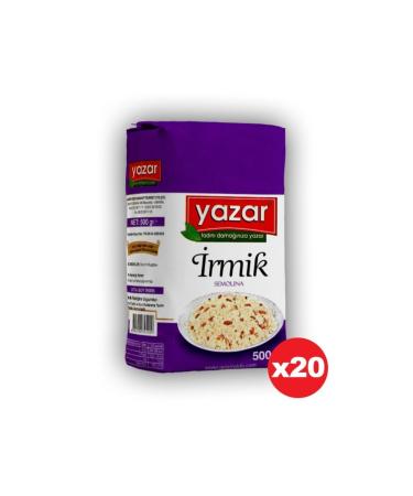 AUTHOR Semolina 500 Gr X 20 Packs
