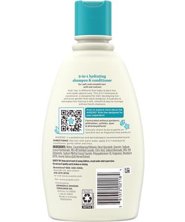 AVEENO Kids 2 in 1 Moisturizing Shampoo and Conditioner 354ML - Buy Online on GoSupps.com