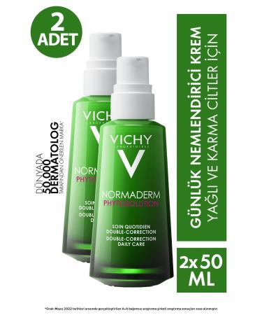 Vichy Normaderm Phytosolution Day Care Cream 50 ml 2 Pieces