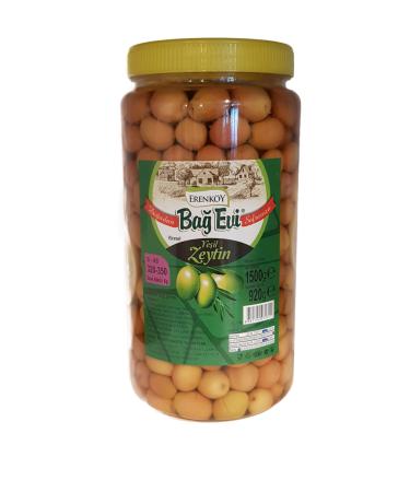 Ba evi Local Green Cracked Olives 1kg
