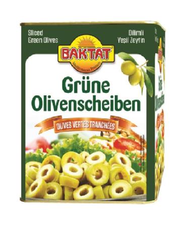 Baktat Sliced black olives 8 kg