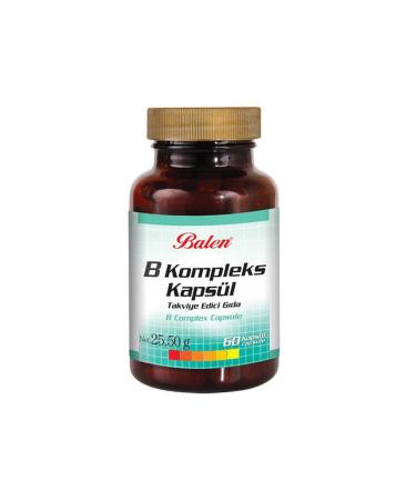 Balen B Complex Capsule 425 Mg 60 Capsules Balen