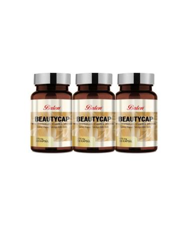 Balen Beautycap Hydrolyzed Collagen Biotin Containing 60 Capsules X 3 Pieces