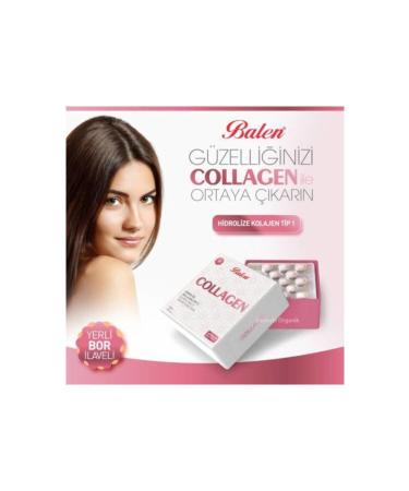 Balen Collagen Collagen Hydrolyzed Type 1 800 Mg 60 Tablets X 2 Pieces