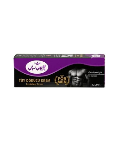 Vivet Vivet Hair Removal For Men 125 Ml Cream 8697422251220
