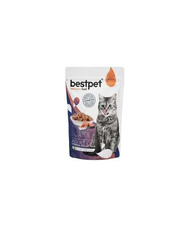 Bestpet Pouch Salmon Cat Canned Food 85 Gr X 2 Pieces