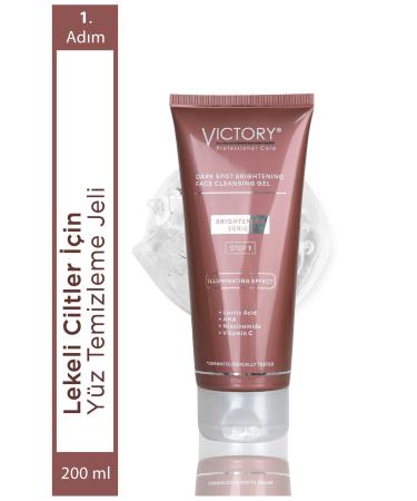 Victory Anti-Spot Brightening Purifying Facial Cleansing Gel 200 ML (Can be used by all skin types.)
