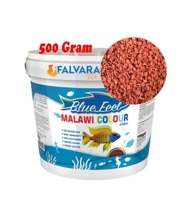 Blue Feel 500 Gram Discus (1.2-2 Mm) Fish Food
