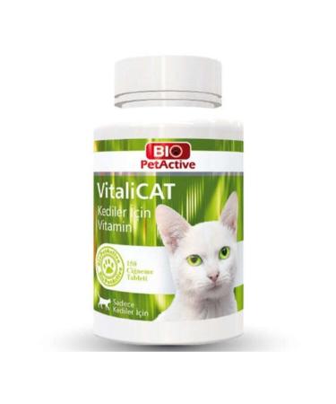 Bio PetActive Bio Petactive Vitalicat Cat Multivitamin 150 Tablets