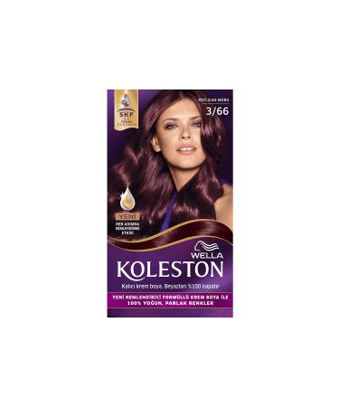 Wella Kit Hair Dye Eggplant Purple 3/66
