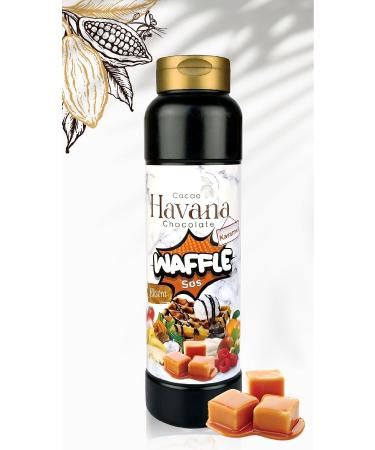 Cacao havana 1000 grams Havana Caramel Extra Waffle & Crepe & Pancake Sauce