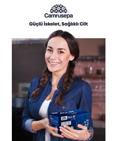 Camrusepa All In Liquid Collagen | Type 1 - Type 2 - Type 3 Collagen | 14 Vials - Buy Online on GoSupps.com