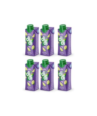aykur Didi Bergamot Flavored Iced Tea 330 Ml Peach x 6 Pieces