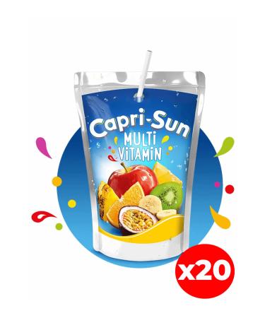 Capri - Sun Safari Fruits 20 Pieces Legendary Fruit Juice