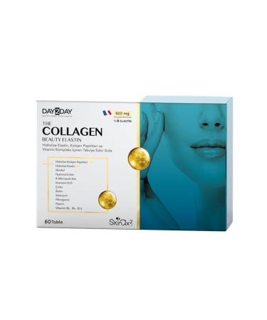 Collagen Face Day2day The Collagen Beauty Elastin 500 mg 60 Tablets day101