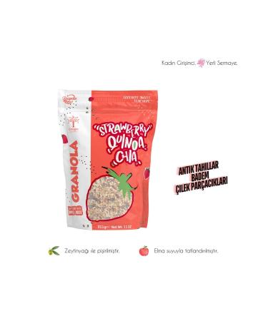 Cinagro Goodies Granola Strawberry Quinoa Chia