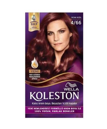 Wella Koleston Set Hair Dye 4/66 Warm Red