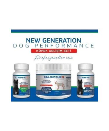 Collagenflex Collagen Flex Original and Officially Patented Advanced Development Set for Dogs.