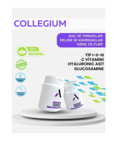 COLLEGIUM Collagen Capsule & Type 1-2-3 & Fish-Chicken-Cattle & Muscle-Bone-Joint Development & Youth Elixir