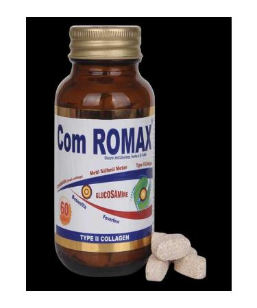 Comila Romax Glucosamine Chondroitin MSM 60 Tablets - Buy Online on GoSupps.com