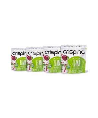 Crispina Daily Crispy Apple 4 Pack (Freeze Dried) Gluten Free Vegan Natural Additive Free