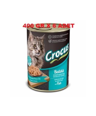Crocus Yet. Cat Fish Wet Food 400g X 6