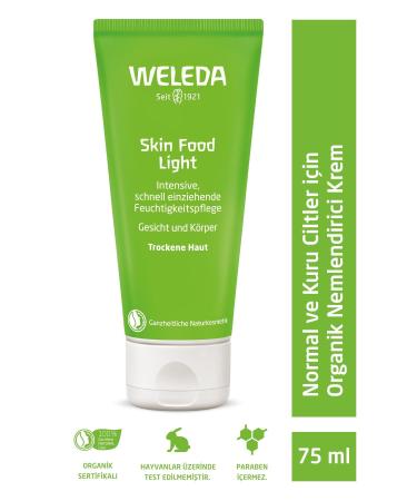 Weleda Skin Food Light Moisturizing and Nourishing Organic Care Cream 75ml - Normal and Dry Skin