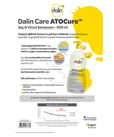 Dalin Atocure Shampoo 400 ml - Buy Online on GoSupps.com