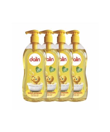 Dalin Shampoo Classic - Organic Content 4 X 900 ml