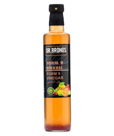 Dr. Bronos Form Detox Vinegar 500ml-0 Natural - Diet Support - Helps to Eliminate Edema