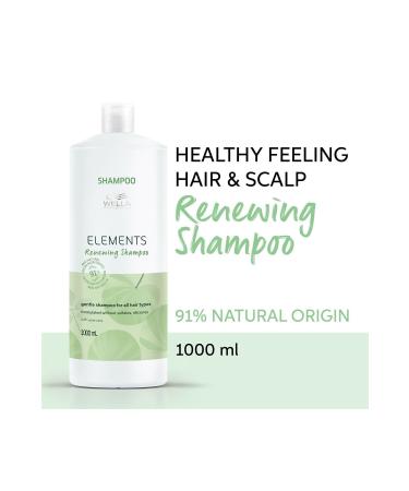 Wella Elements-Clean Content Paraben-Free Daily Care Shampoo 1000ml CYT974631131319746447943131164