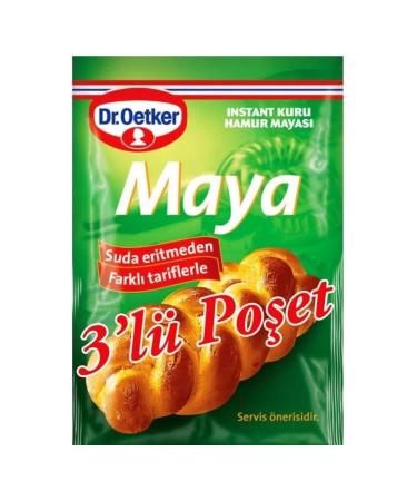 Dr. Oetker Dr Oetker Instant Yeast 3-pack (24-Piece)