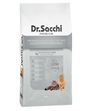 Dr. Sacchi Dr. Sacchi Premium Low Grain Neutered Cat Food 10 Kg